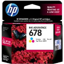 HP 678 Tri-color Ink Cartridge (CZ108AA)