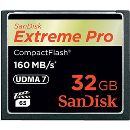 SanDisk 32GB Extreme PRO CompactFlash Memory Card 1067x 160MB/s (SDCFXPS-032G-X46)