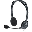 Logitech Stereo Headset H111 Black (981-000588)