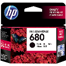 HP 680 Black Original Ink Advantage Cartridge (F6V27AA)