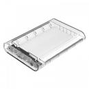 Orico 3.5 inch External Hard Drive Enclosure Clear (3139U3)