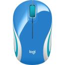 Logitech Wireless Mini Mouse M187 Blue (910-005372)