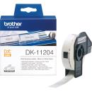 Brother DK-11204 17mm x 54mm Label Roll Black on White