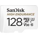 SanDisk 128GB High Endurance Micro SD 100MB/s Class 10 with SD Adapter (SDSQQNR-128G-GN6IA)