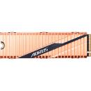 Gigabyte 500GB AORUS Gen4 PCIe x4 NVMe M.2 2280 SSD with Heatsink (GP-ASM2NE6500GTTD)