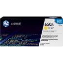 HP 650A Yellow Original LaserJet Toner Cartridge (CE272A)