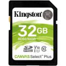 Kingston 32GB Canvas Select Plus UHS-I SDHC Memory Card (SDS2/32GB)