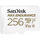 SanDisk 256GB Max Endurance microSD Memory Card with SD Adapter (SDSQQVR-256G-GN6IA)