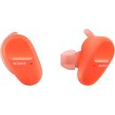 Sony WF-SP800N Wireless Noise Canceling Headphones for Exercise Orange