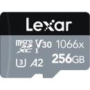 Lexar 256GB Professional 1066x UHS-I microSDXC Memory Card Silver Series (LMS1066256G-BNANG)