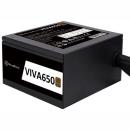 SilverStone VIVA 650 Bronze 650W 80 PLUS Bronze ATX Power Supply (SST-VA650-B)