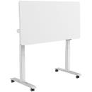 FLEXISPOT 2-Motor Electric Height Adjustable Flip Table with White Board Table Top 60x120 cm White