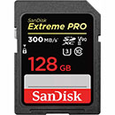 SanDisk 128GB Extreme PRO SDXC UHS-II Memory Card C10 300MB/s (SDSDXDK-128G-GN4IN)