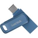 SanDisk 256GB Ultra Dual Drive Go USB Type-C Flash Drive Navy Blue (SDDDC3-256G-G46NBB)