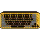 Logitech Pop Keys Blast Wireless Mechanical Keyboard Black/Yellow/Grey (Eng/Thai) (920-010814)