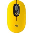 Logitech Pop Mouse Blast Wireless Mouse with Customizable Emoji Yellow/Black (910-006514)