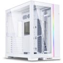 Lian Li O11 Dynamic EVO Mid Tower fits E-ATX with Tempered Glass White (O11DEW)