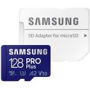 Samsung 128GB Pro Plus with Adapter UHS-I microSDXC Memory Card (MB-MD128KA)