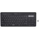 S-GEAR Wireless and Bluetooth Multi Device Keyboard with Phone Holder Black (EN/TH) (KB-H801)