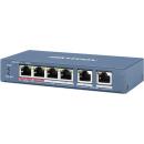 Hikvision 4-Ports 100 Mbps Long-Range Unmanaged PoE Switch (DS-3E0106HP-E)