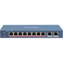 Hikvision 8-Ports 100 Mbps Long-Range Unmanaged PoE Switch (DS-3E0310HP-E)