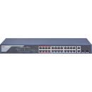 Hikvision 24-Port 100 Mbps Long-Range Unmanaged PoE Switch (DS-3E0326P-E(B))