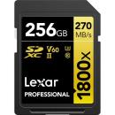 Lexar 256GB Professional 1800x SDXC UHS-II Memory Card Gold Series (LSD1800256G)