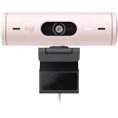 Logitech Brio 500  Full HD Webcam with light correction Rose (960-001433)