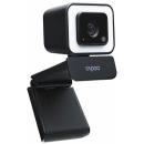 Rapoo C270L FHD 1080p Webcam with Ring Light Black