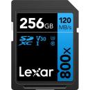 Lexar 256GB High-Performance 800x UHS-I SDHC Memory Card Blue Series (LSD0800256G)