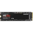 Samsung 2TB 990 Pro NVMe PCIe Gen 4x4 SSD M.2 2280 (MZ-V9P2T0BW)