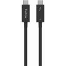 Belkin Thunderbolt 4 Cable USB-C Enabled 100W 1 m Black (INZ003bt1MBK)