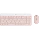 Logitech MK470 Slim Wireless Keyboard and Mouse Combo Rose (EN)(920-011326)