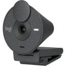 Logitech BRIO 300 1080p Webcam with auto light correction/noise reducing mic Graphite (960-001437)