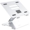 Orico Foldable Laptop Holder with USB Hub and SD Card Reader Silver (LST-2AS)