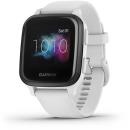 GARMIN Venu Sq Fitness and Sport Smartwatch White/Slate