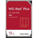 Western Digital 12TB WD Red Plus NAS Hard Drive 7200rpm 3.5" SATA 256MB Cache (WD120EFBX)