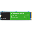 Western Digital 500GB WD Green SN350 PCIe Gen3 x4 NVNe M.2 2280 SSD (WDS500G2G0C)