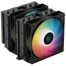 DeepCool AG620 ARGB Dual-Tower CPU Cooler Black (R-AG620-BKANMN-G-2)