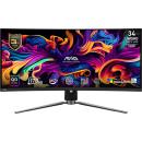 MSI 34" MAG 341CQP QD-OLED Curved Monitor 3440x1440 175Hz 0.03ms HDMI DP USB-C FreeSync