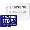 Samsung 1TB PRO Plus UHS-I microSDHC Memory Card w/ Adapter (MB-MD1T0SA)