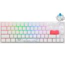 Ducky One 2 SF Gaming Mechanical Keyboard MX Blue Switch White (EN/TH)(DKON1967ST-BL)