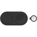 Belkin BoostCharge Pro 3-in-1 Magnetic Wireless Charging Pad with Qi2 15W Black (WIZ022qcBK)