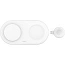 Belkin BoostCharge Pro 3-in-1 Magnetic Wireless Charging Pad with Qi2 15W White (WIZ022qcWH)