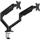 Anda Seat Stealth Duo A6L-2T Ergonomic Dual Monitor Arm Black