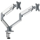 Anda Seat Stealth Duo A6L-2T Ergonomic Dual Monitor Arm Frosted White